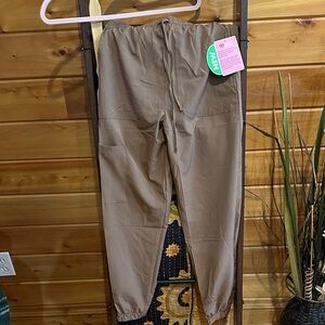 Smart Scrubs Women's Tan Jogger Scrub Pants